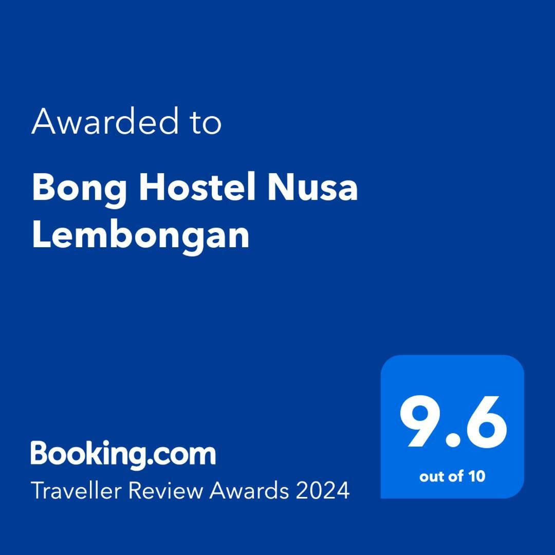 Bong Hostel Nusa Lembongan Kültér fotó